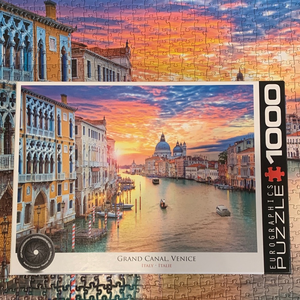 Eurographics Grand Canal Venice Jigsaw Puzzle - 1000 Pieces